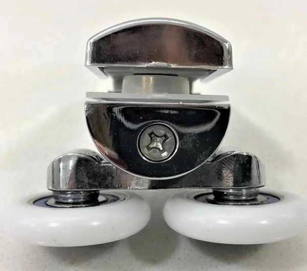 Комплект роликів DUSEL для душових кабін Chrome, корпус нержавіюча сталь (8 шт) 106888 - фото 11