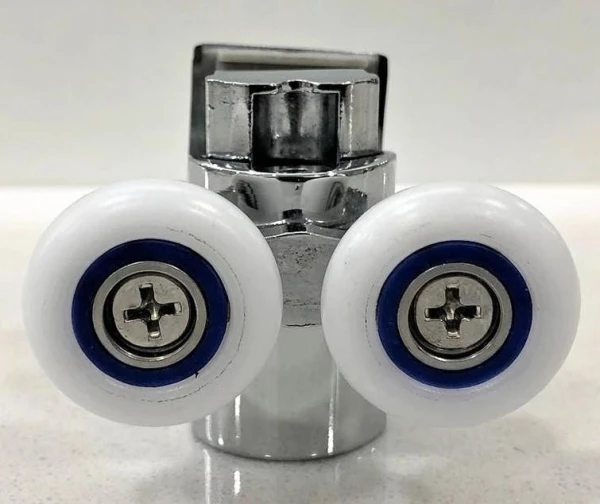 Комплект роликів DUSEL для душових кабін Chrome, корпус нержавіюча сталь (8 шт) 106888 - фото 13