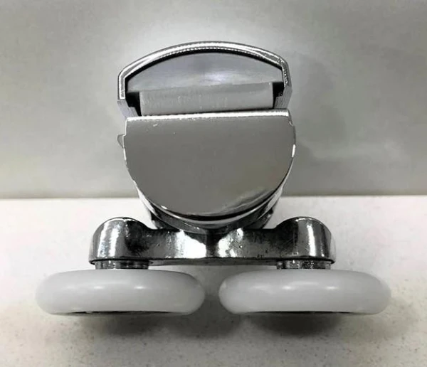 Комплект роликів DUSEL для душових кабін Chrome, корпус нержавіюча сталь (8 шт) 106888 - фото 4