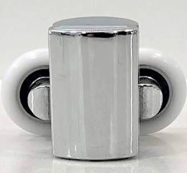 Комплект роликів DUSEL для душових кабін Chrome, корпус нержавіюча сталь (8 шт) 106888 - фото 7