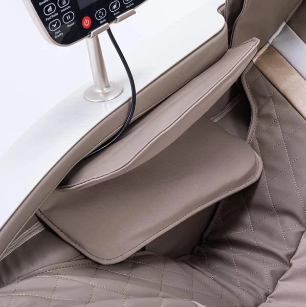 Масажне крісло REXON BROOKLYN 4D WHITE/BEIGE RX-R384SL - фото 2