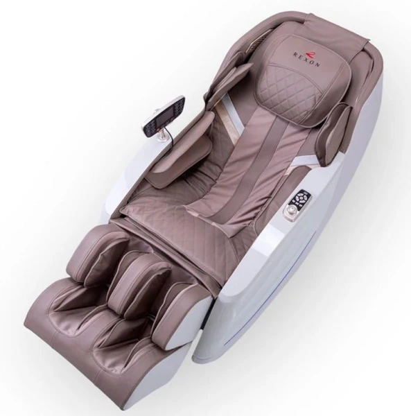 Масажне крісло REXON BROOKLYN 4D WHITE/BEIGE RX-R384SL - фото 12