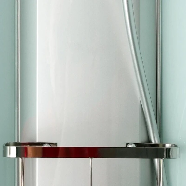 Душовий бокс DUSEL AVENUE Satin 95x95x210 скло прозоре, профіль сатин - фото 11