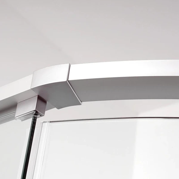 Душовий бокс DUSEL AVENUE Satin 95x95x210 скло прозоре, профіль сатин - фото 12