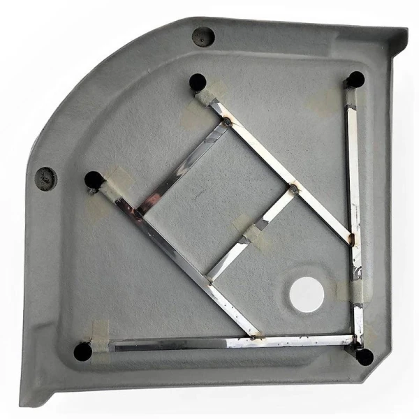 Душовий бокс DUSEL AVENUE Satin 95x95x210 скло прозоре, профіль сатин - фото 17