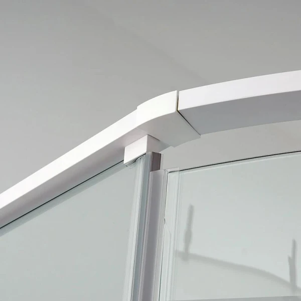 Душовий бокс DUSEL AVENUE White Matt 95x95x210 з низьким піддоном без гідромасаж - фото 13