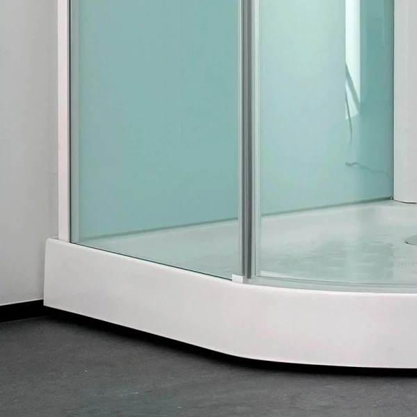 Душовий бокс DUSEL AVENUE White Matt 95x95x210 з низьким піддоном без гідромасаж - фото 5