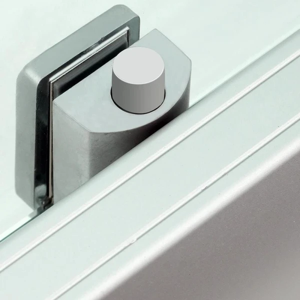 Душовий бокс DUSEL HIKE Satin 100x100x210 скло прозоре, профіль сатин - фото 2