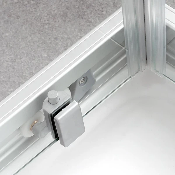 Душовий бокс DUSEL HIKE Satin 100x100x210 скло прозоре, профіль сатин - фото 10