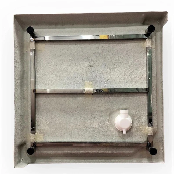 Душовий бокс DUSEL HIKE Satin 90x90x210 скло прозоре, профіль сатин - фото 23