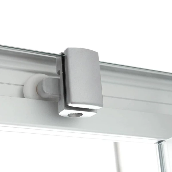 Душовий бокс DUSEL HIKE Satin 90x90x210 скло прозоре, профіль сатин - фото 8