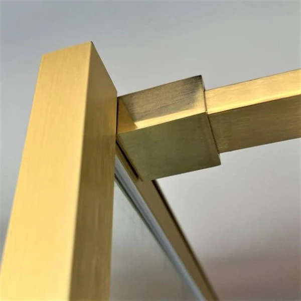 Душова стінка DUSEL (1000*2000*8мм) Walk-In WL172G Gold - фото 5