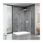 Душова стінка DUSEL (900*2000*8мм) Walk-In WL171 Chrome