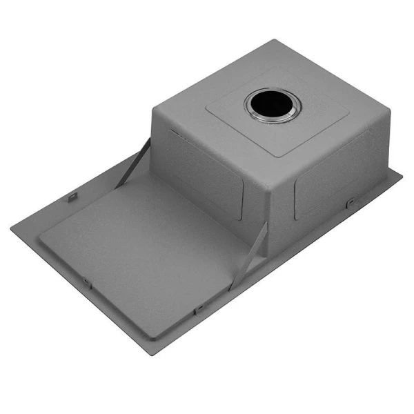 Мийка кухонна з нержавіючої сталі Dusel DS50778-2RNB 780*490*230 Right (Nano Black) - фото 2