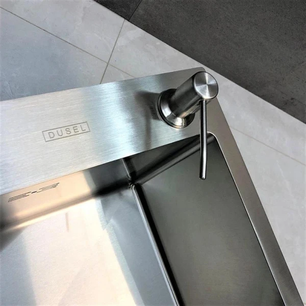 Мийка кухонна з нержавіючої сталі SS304 DS50560-4BR 600*500*220 (Brushed) - фото 22