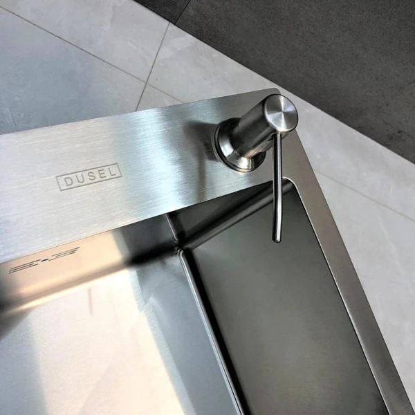 Мийка кухонна з нержавіючої сталі SS304 DS50560-4BR 600*500*220 (Brushed) - фото 9