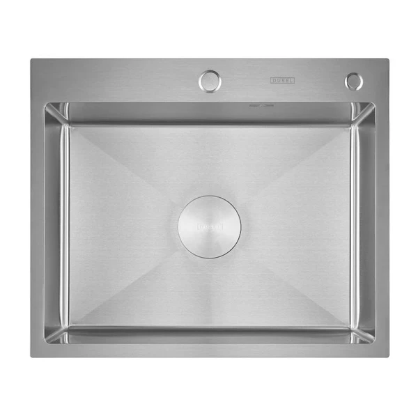 Мийка кухонна з нержавіючої сталі SS304 DS50560-4BR 600*500*220 (Brushed) - фото 0
