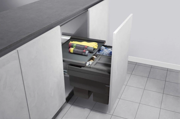 Встраиваемая система сортировки отходов HAILO AS Cargo Synchro 600 54 л (3608631) - фото 7