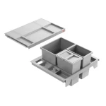 Встраиваемая система для мусора HAILO AS Separato K 600 18/8/8/D (34 л), 3620611