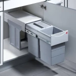 Встроенная система для мусора Hailo Tandem 15/15/D (30 л), 3666821