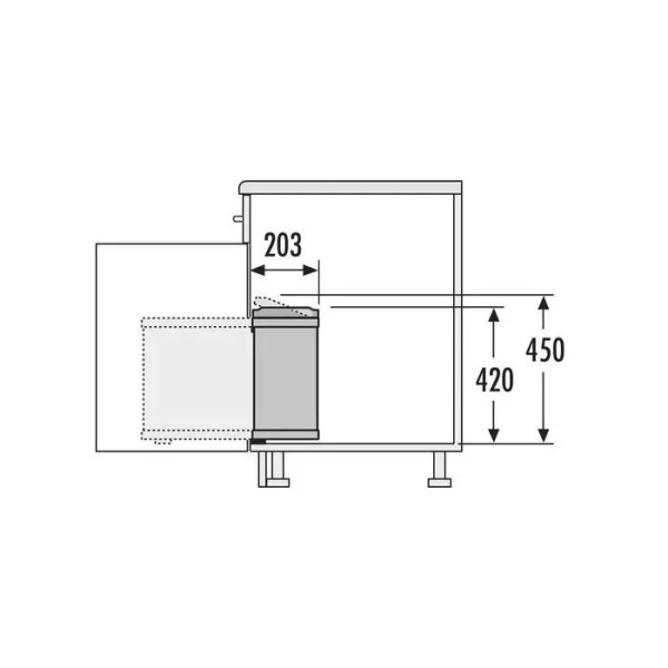 Вбудована система 16л (2x8) Oko-Flex Hailo, 3416101 - фото 3