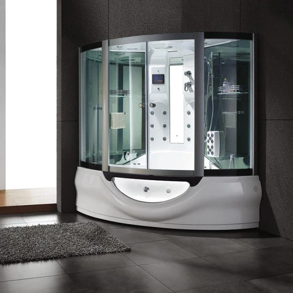 Гідромасажний бокс GOLSTON G-U689 з парогенератором 163х163х223 - фото 1