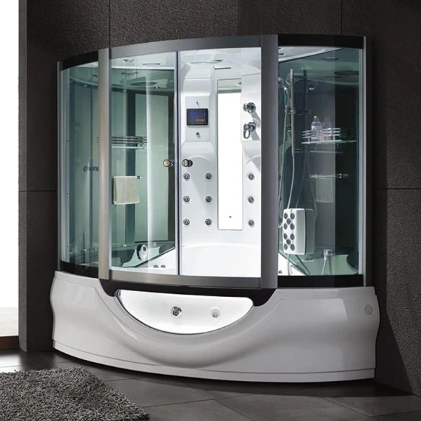 Гідромасажний бокс GOLSTON G-U689 з парогенератором 163х163х223 - фото 0