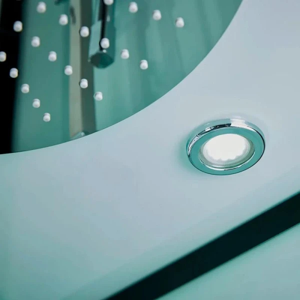 Гідромасажний паровий бокс GOLSTON G-U692B чорний 120х85х223 L - фото 12