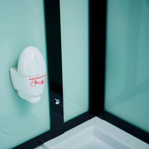 Гідромасажний паровий бокс GOLSTON G-U692B чорний 120х85х223 R - фото 3