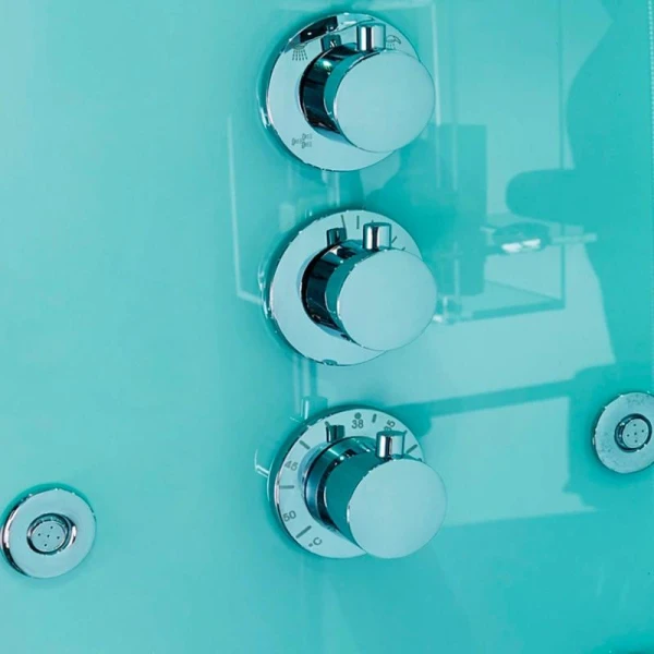 Гідромасажний бокс GOLSTON G-U692 сатин 120х85х223 лівосторонній - фото 1