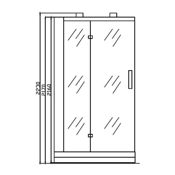 Гідромасажний бокс GOLSTON G-U692 сатин 120х85х223 лівосторонній - фото 13