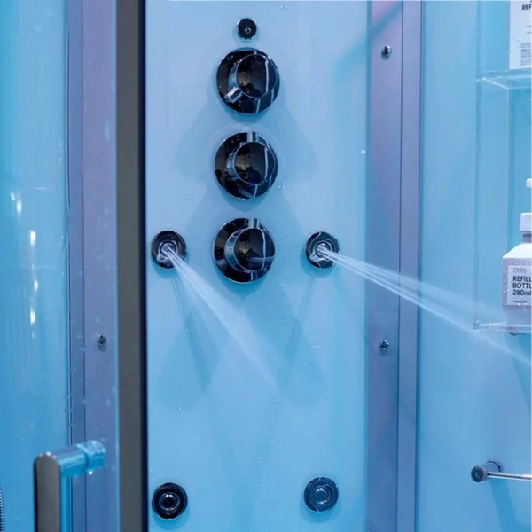 Гідромасажний бокс GOLSTON G-U692 сатин 120х85х223 лівосторонній - фото 4