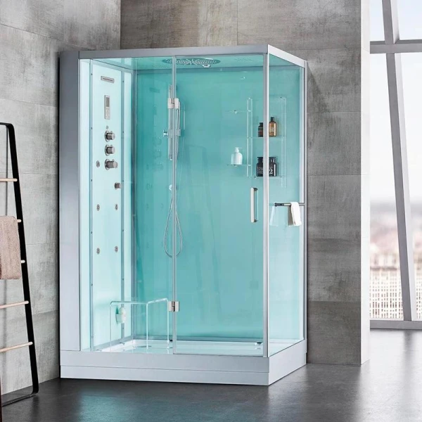 Гідромасажний бокс GOLSTON G-U692 сатин 120х85х223 лівосторонній - фото 0