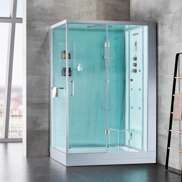 Гідромасажний бокс GOLSTON G-U692 сатин 120х85х223 правосторонній - фото 0