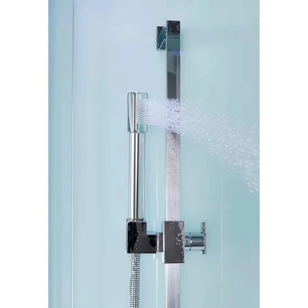 Гідромасажний паровий бокс GOLSTON G-U696 сатин 1150х1150х2230 мм - фото 1