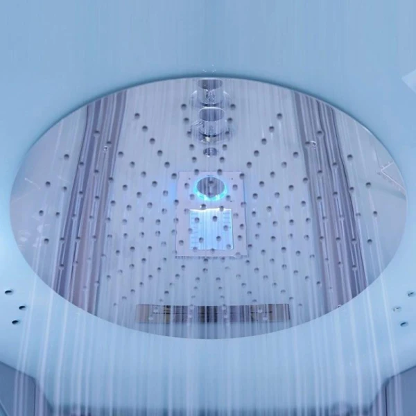 Гідромасажний паровий бокс GOLSTON G-U696 сатин 1150х1150х2230 мм - фото 4