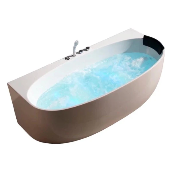 Акрилова ванна Golston G-U202 (180*88 см) пристінна - фото 1