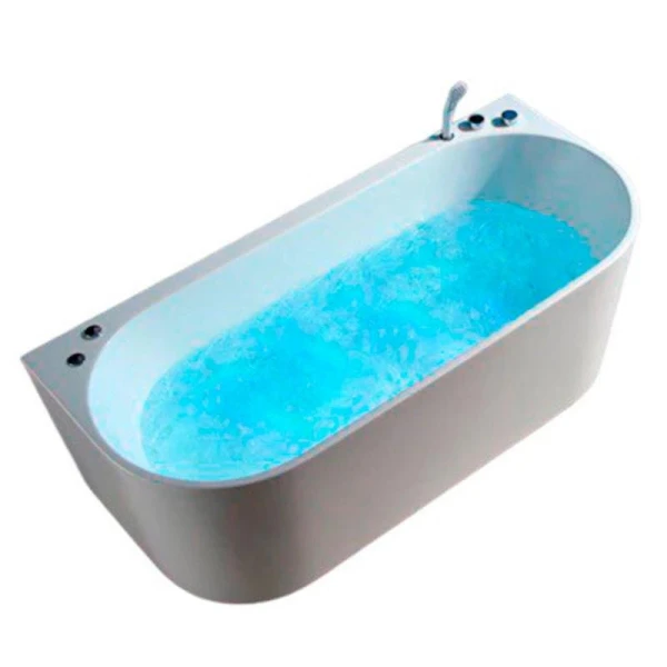 Акрилова ванна Golston G-U210 (180×80 см), пристінна - фото 1