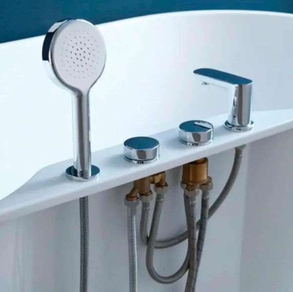 Акрилова ванна Golston G-U210 (180×80 см), пристінна - фото 4