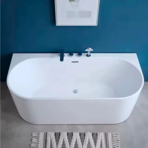 Акрилова ванна Golston G-U210 (170*75 см) пристінна - фото 3