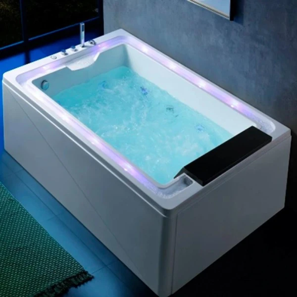 Гідромасажна ванна Golston G-U3601S пристінна, 1900х1400х730 мм - фото 0