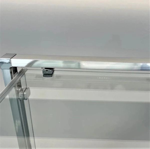 Душова кабіна Dusel A-513H, 100х100х195, двері розсувні, скло прозоре - фото 4