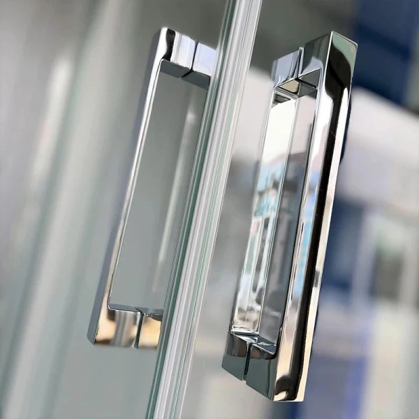 Душова кабіна Dusel A-513H, 100х100х195, двері розсувні, скло прозоре - фото 5