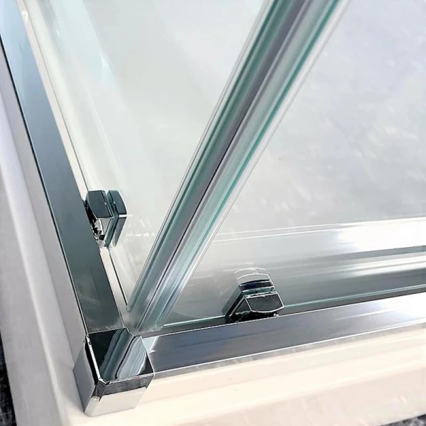 Душова кабіна Dusel A-513H, 80х80х195, двері розсувні, скло прозоре - фото 3