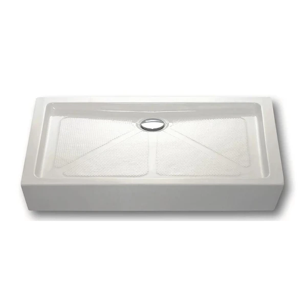 Душовий піддон прямокутний (120х80х15 см) Dusel D104R - фото 0