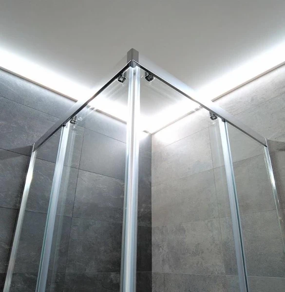 Душова кабіна Dusel A-513 80x80x190 шиншила - фото 9