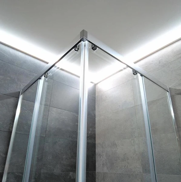 Душова кабіна Dusel A-513 80x80x190 тоноване - фото 2