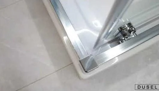 Душова кабіна Dusel A-513H (90х90 см),  двері розсувні, скло прозоре - фото 8
