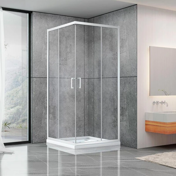 Душова кабіна Dusel A-513 100x100x190 прозоре - фото 0