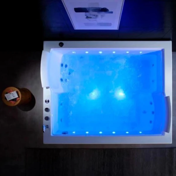 Гідромасажна ванна Golston G-U262P пристінна, 1850х1500х710 мм - фото 2